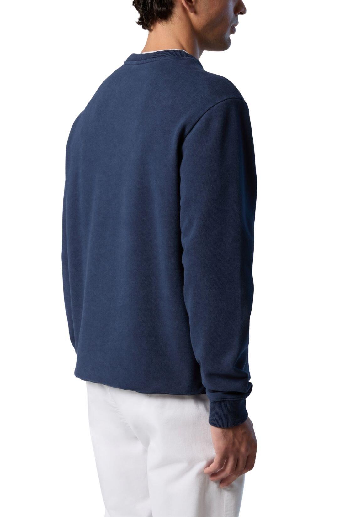 Felpa uomo con logo ricamato 3/3