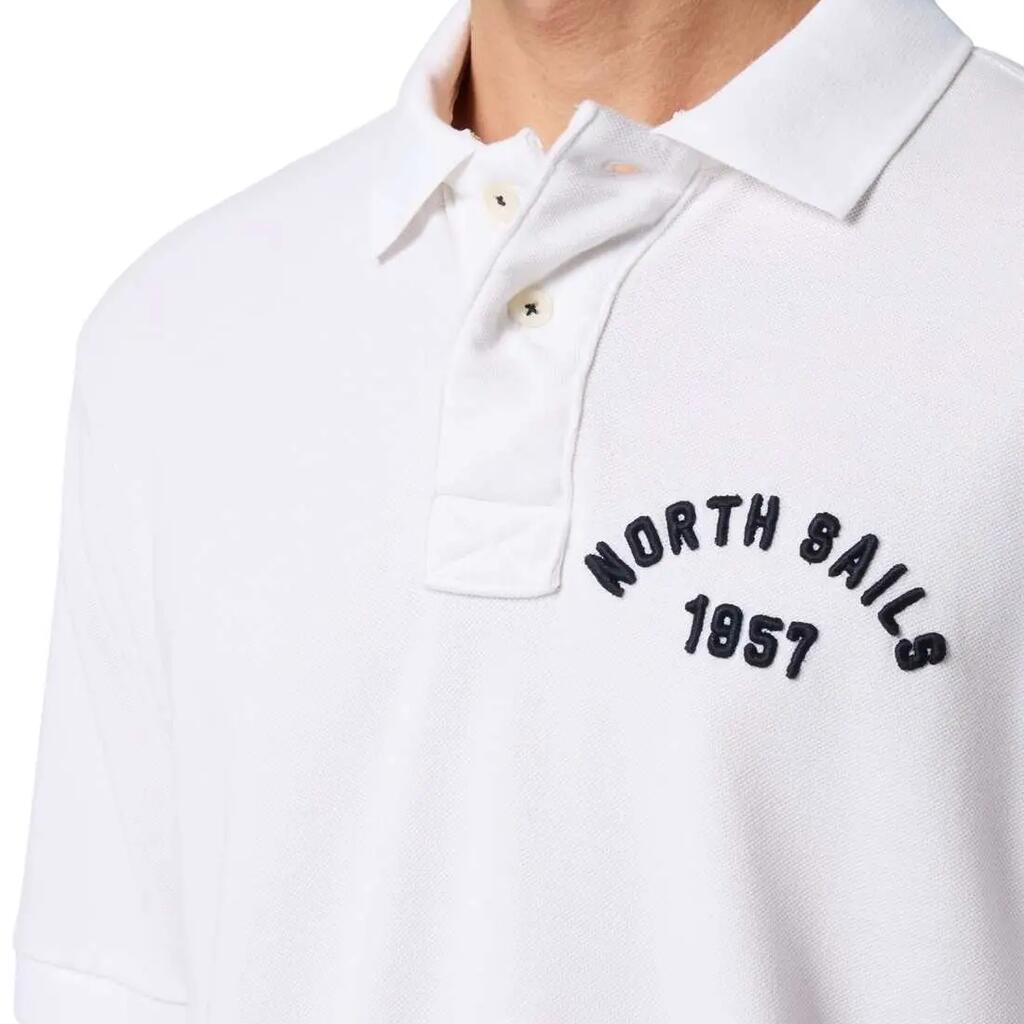 North Sails men cotton polo white