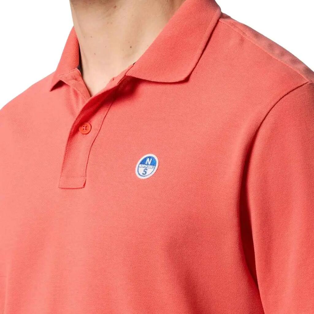 NORTH SAILS - Polo uomo con patch logo  - Taglia L