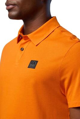Polo - sportswear - heren - tencel 70/30 - oranje