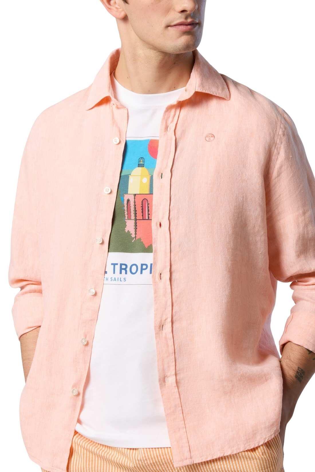 Camicia di lino uomologo 4/4