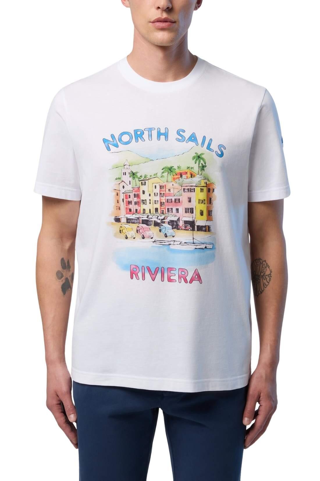 T-shirt uomostampa Riviera 2/3