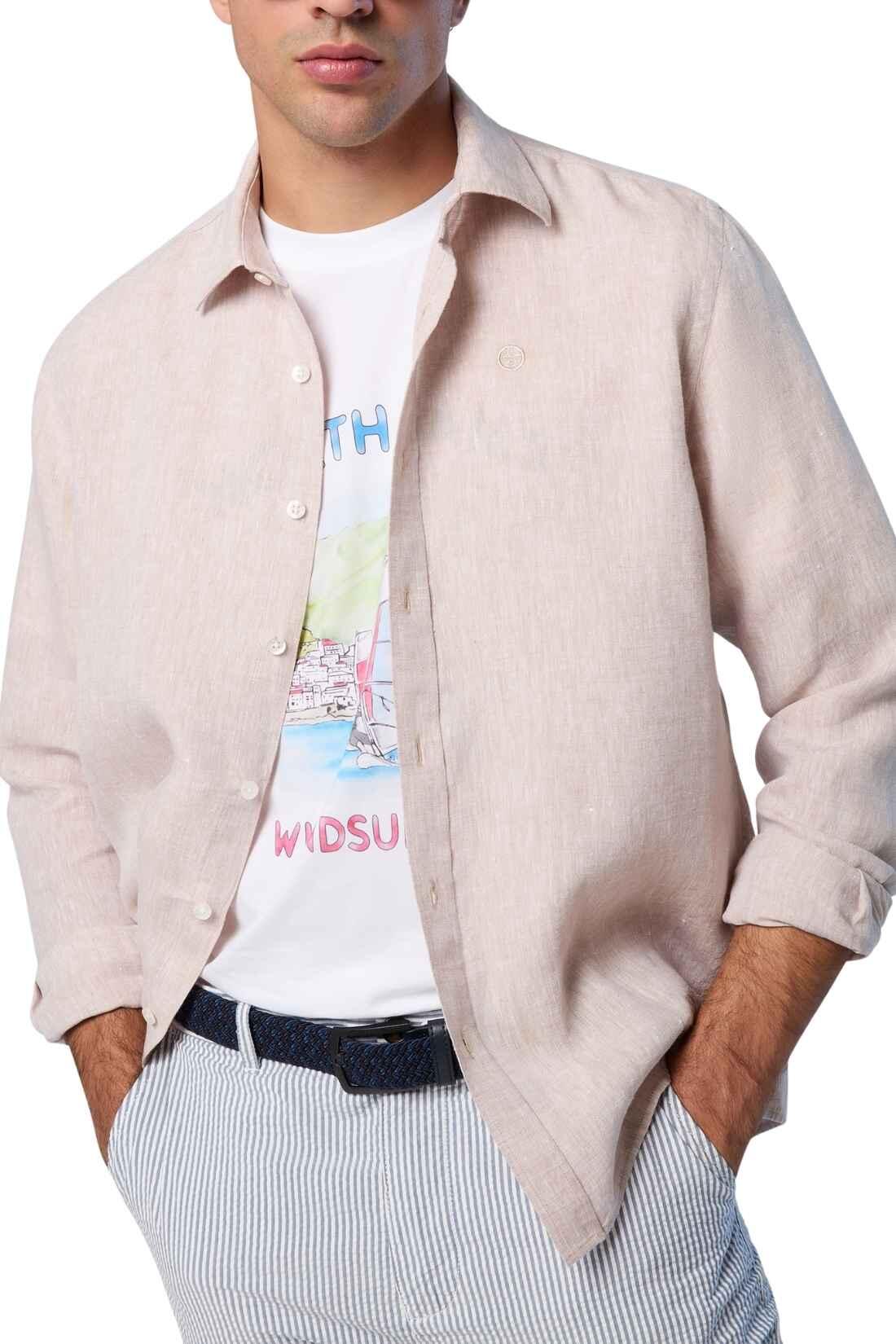 Camicia di lino uomologo 4/4