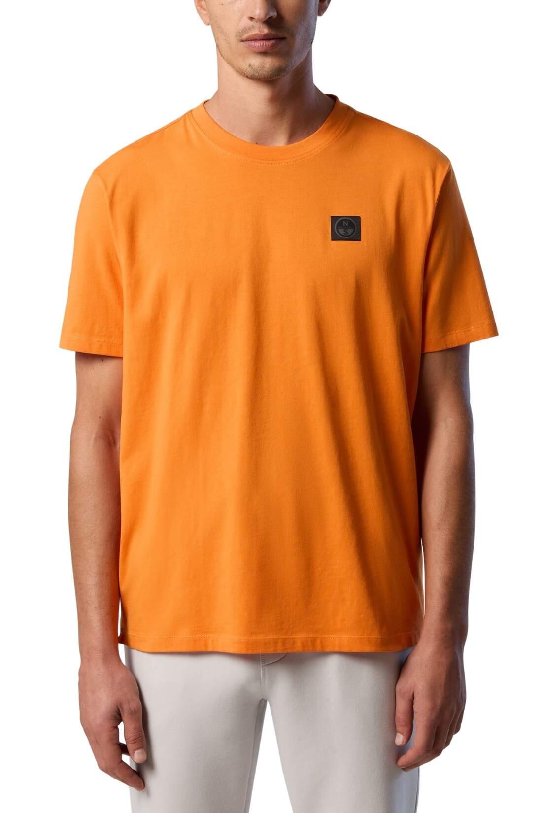 T-shirt uomo relaxed con patch logo 2/3