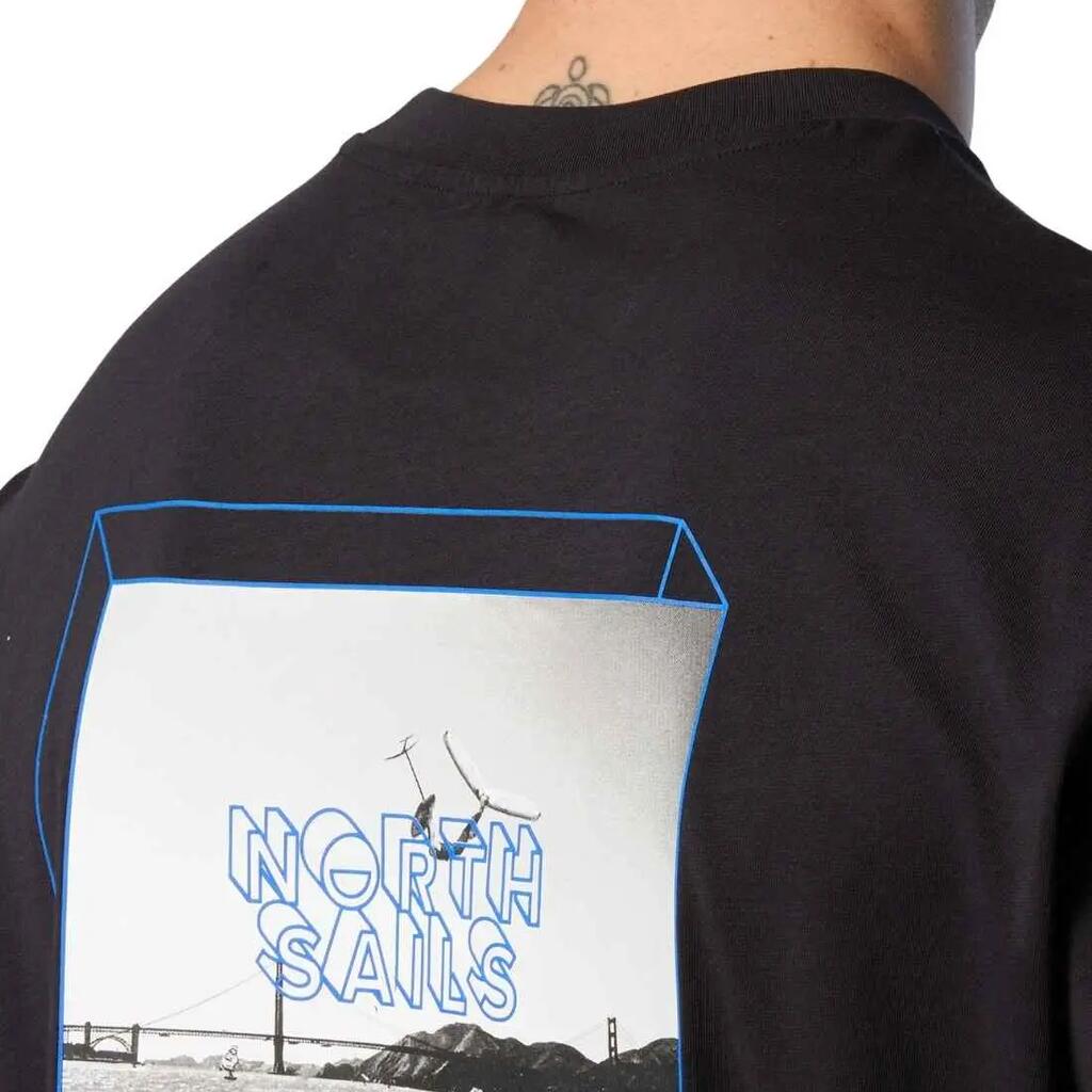 NORTH SAILS - T-shirt uomo con stampa sul retro  - Taglia XL