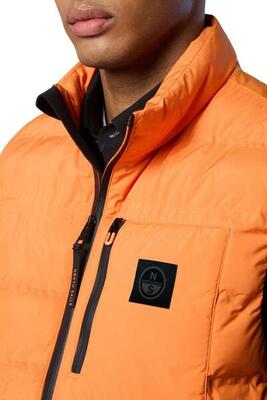 Giubbotto smanicato uomo waterproof con logo
