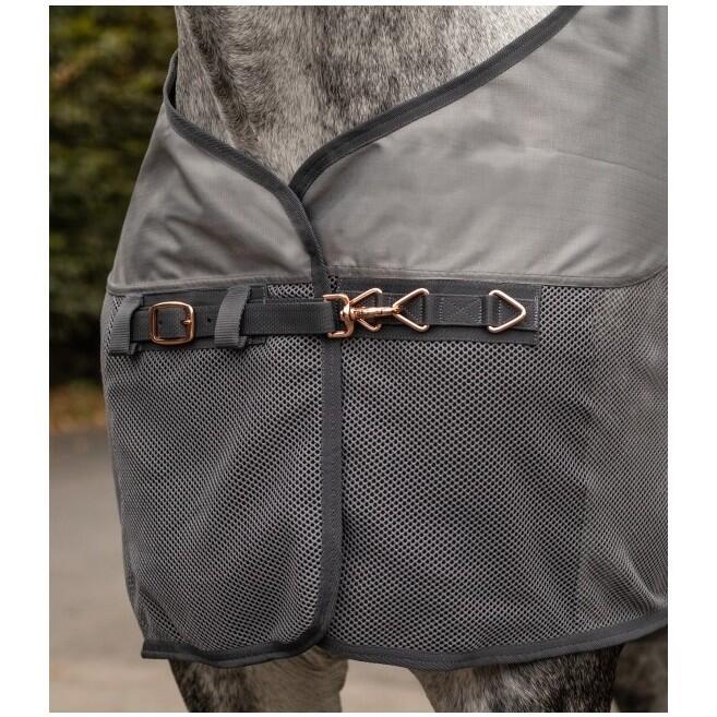 Couverture anti-mouches pour cheval pour pluie Waldhausen Comfort 3/3