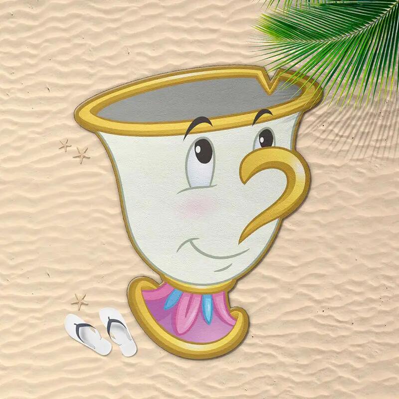 Strandhandtuch aus Mikrofaser Cerda Disney Beauty and The Beast Chip 2/3
