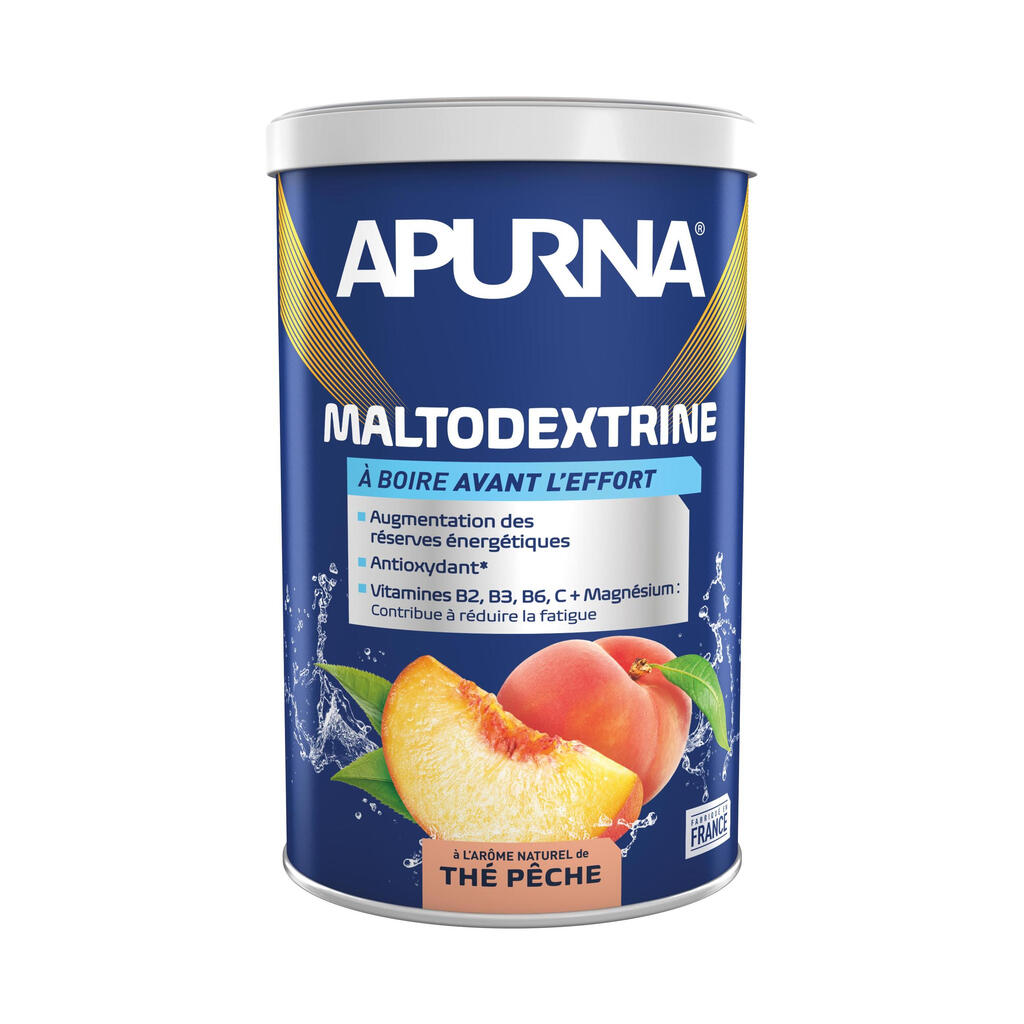 Complément alimentaire thé pêche Apurna Maltodextrine 2/4