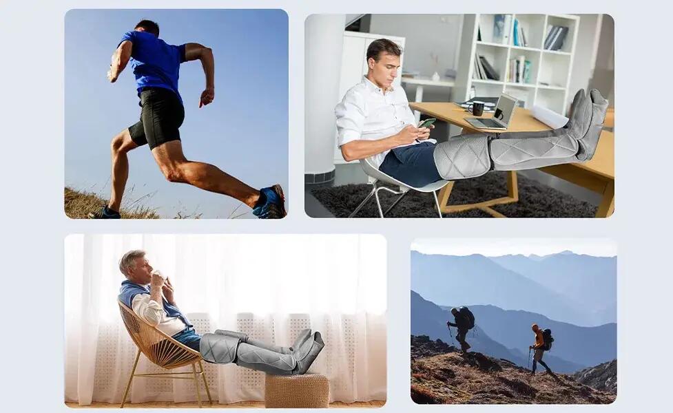 Aparat de masaj cu compresie și încălzire pentru picioare și gambe RENPHO ALM071 6/7