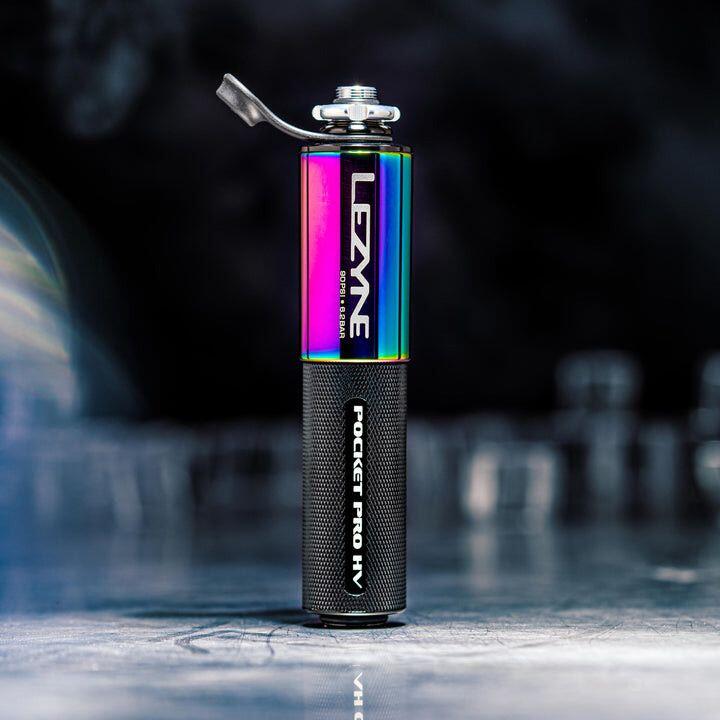 Pompe à Main Lezyne Pocket Drive Pro HV Noir/Neo Metallique 5/6