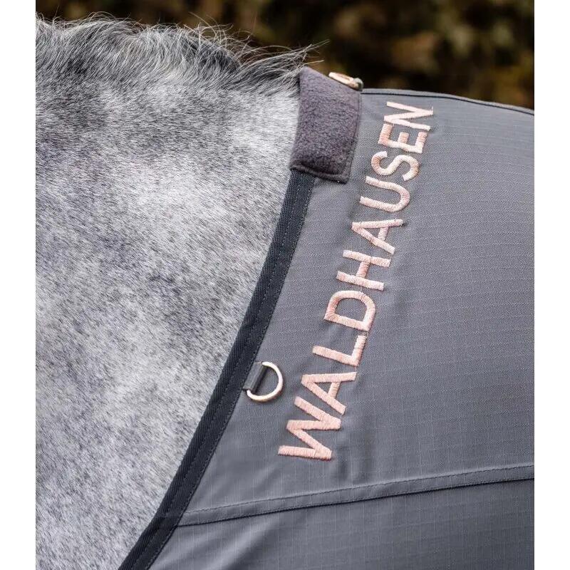 Couverture anti-mouches pour cheval pour pluie Waldhausen Comfort 2/3