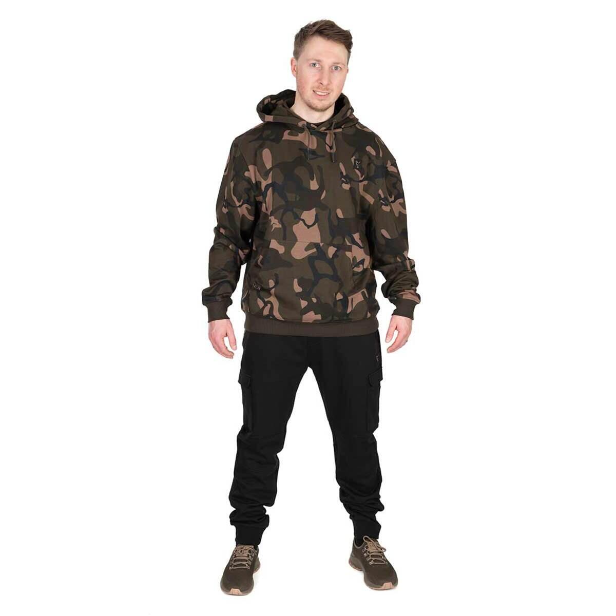 FOX Fox Tepláky LW Black / Camo Combat Joggers
