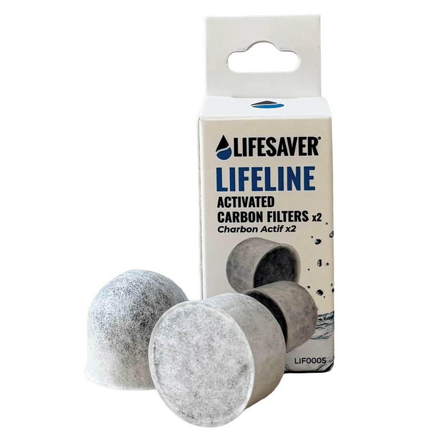 LifeSaver Lifeline Replacement Activated Carbon Filters - 3-Pack