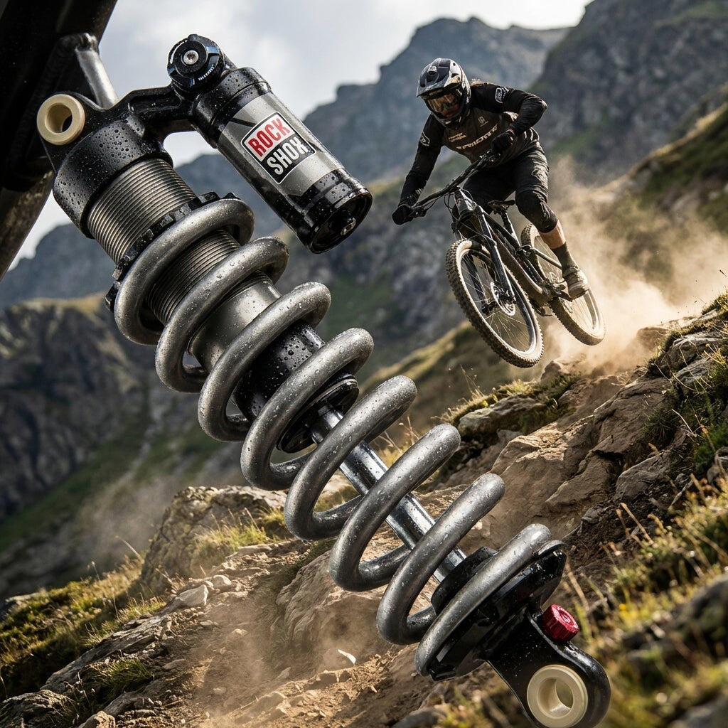 Dämpfungsfeder Rockshox Vivid/Kage 650lb 216/222mmx70mm 2/3