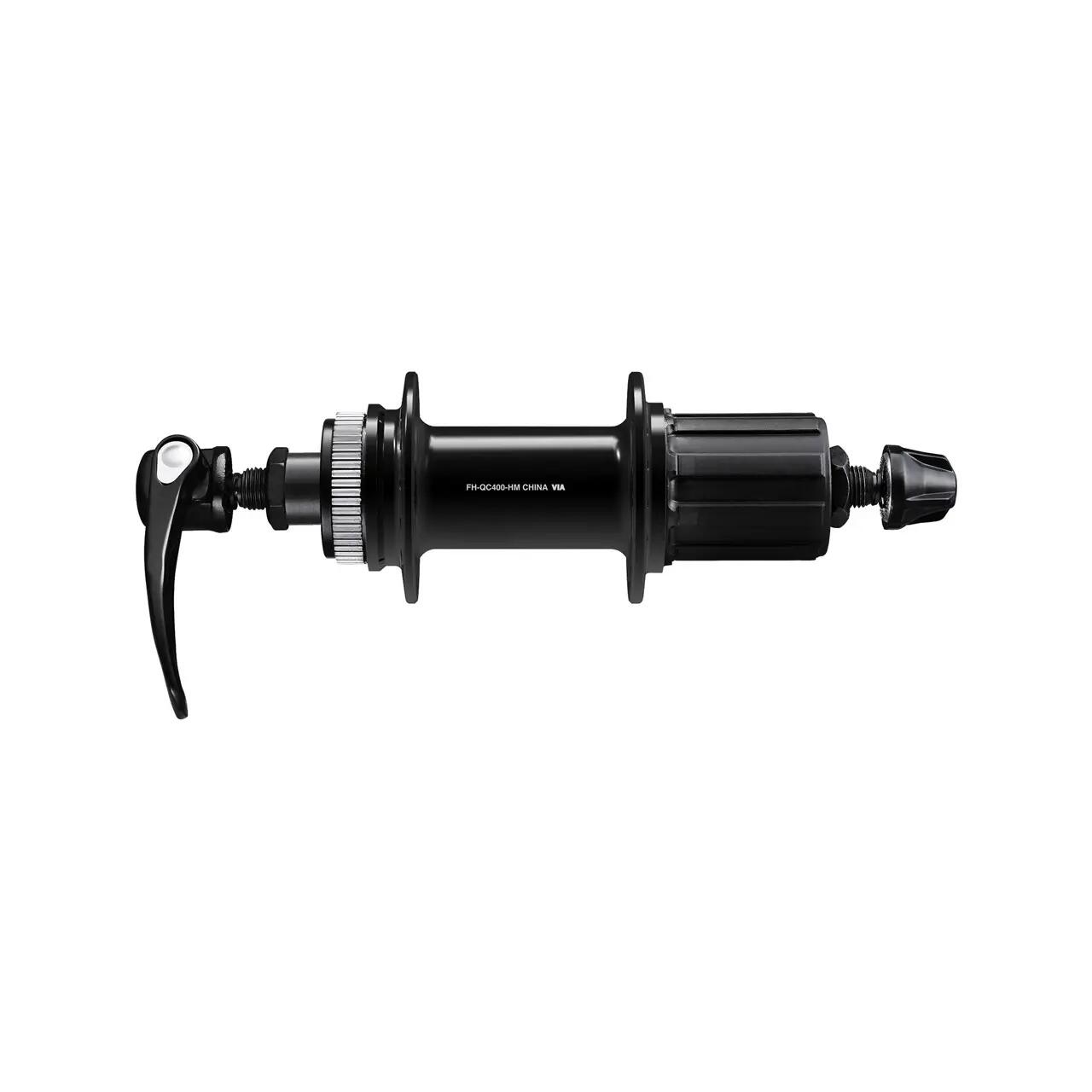 Shimano FH-QC400 Moyeu CenterLock 8-11 Vitesses 135 mm Noir 2/2