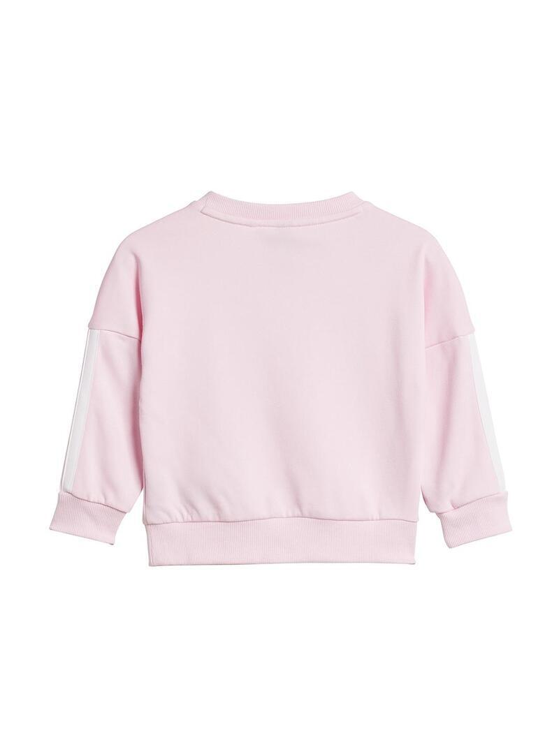 Conjunto para Menina Adidas Essentials Rosa 3/7