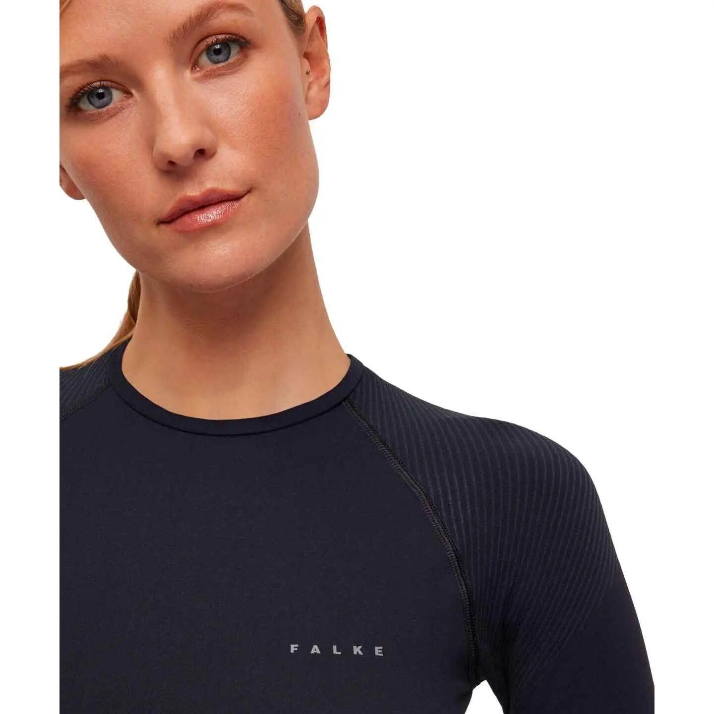 T-shirt de manga comprida feminina Falke Warm 4/5
