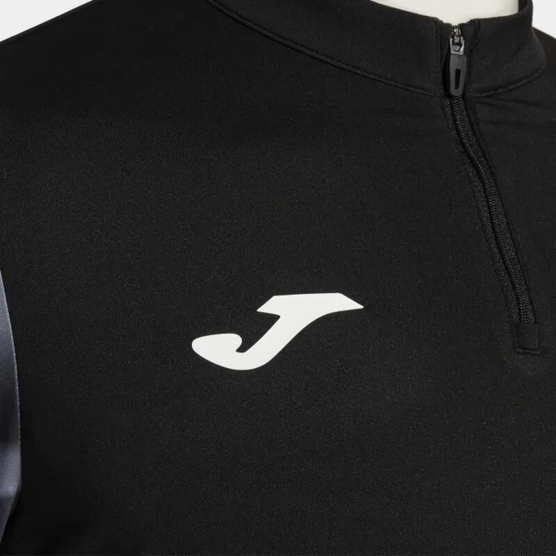 Sweat-Shirt Running Homme Joma Elite XI Noir 4/5