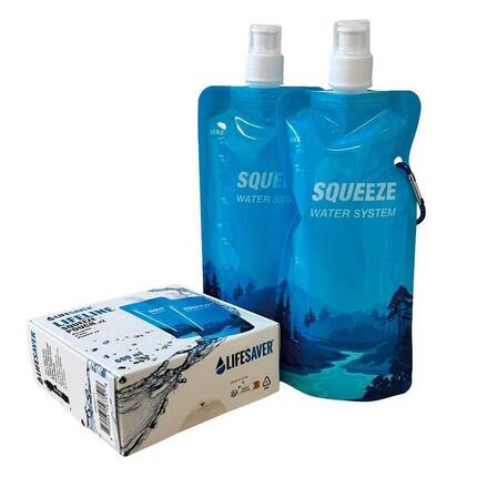LifeSaver Lifeline Squeeze Pouch – 1L Lightweight Water Reservoir
