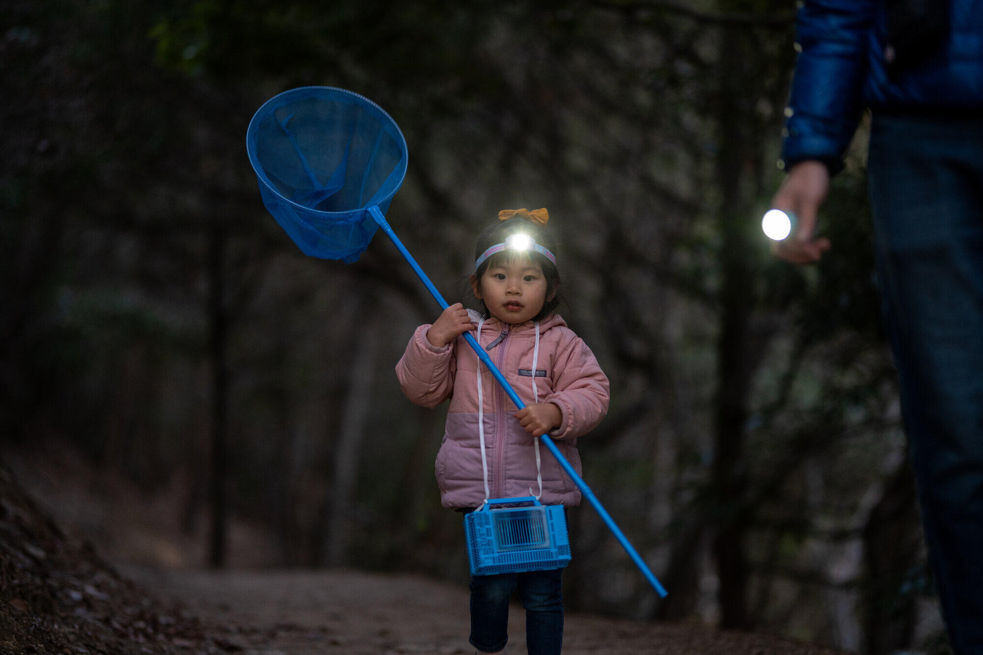 Stirnlampe für Kinder Kidled2 lila 3/6