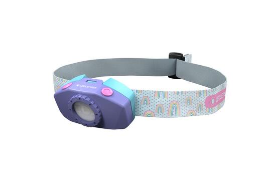 Lampe frontale pour enfants – Camping, activités outdoor – KIDLED2 Violet
