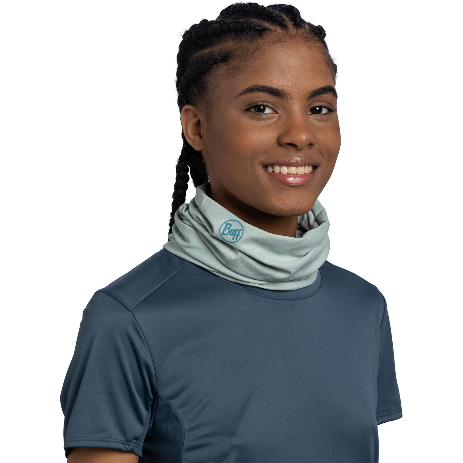 Braga de cuello CoolNet UV® Unisex Buff Verde 3/7