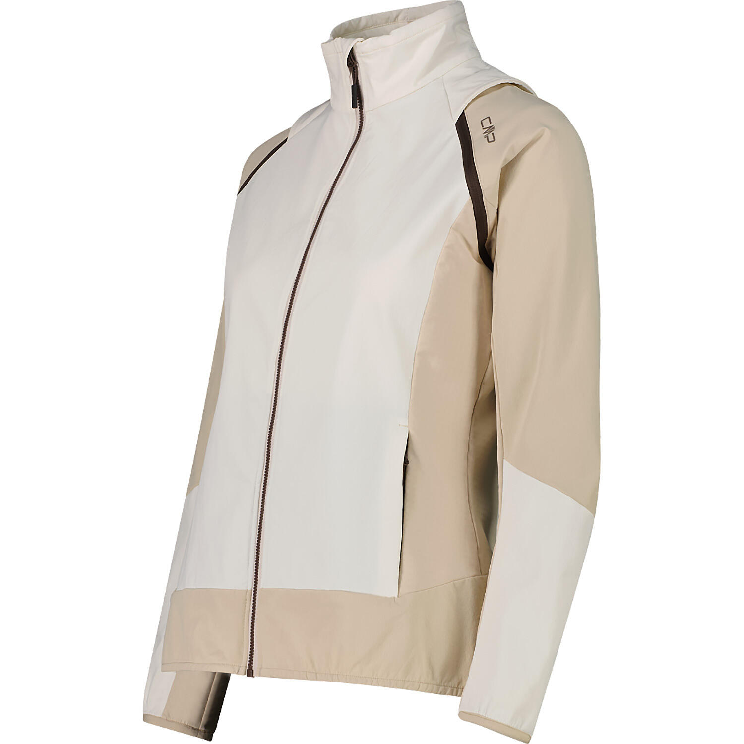 Damen Funktionsjacke WOMAN JACKET HYBRID WITH DETACHABLE 3/7