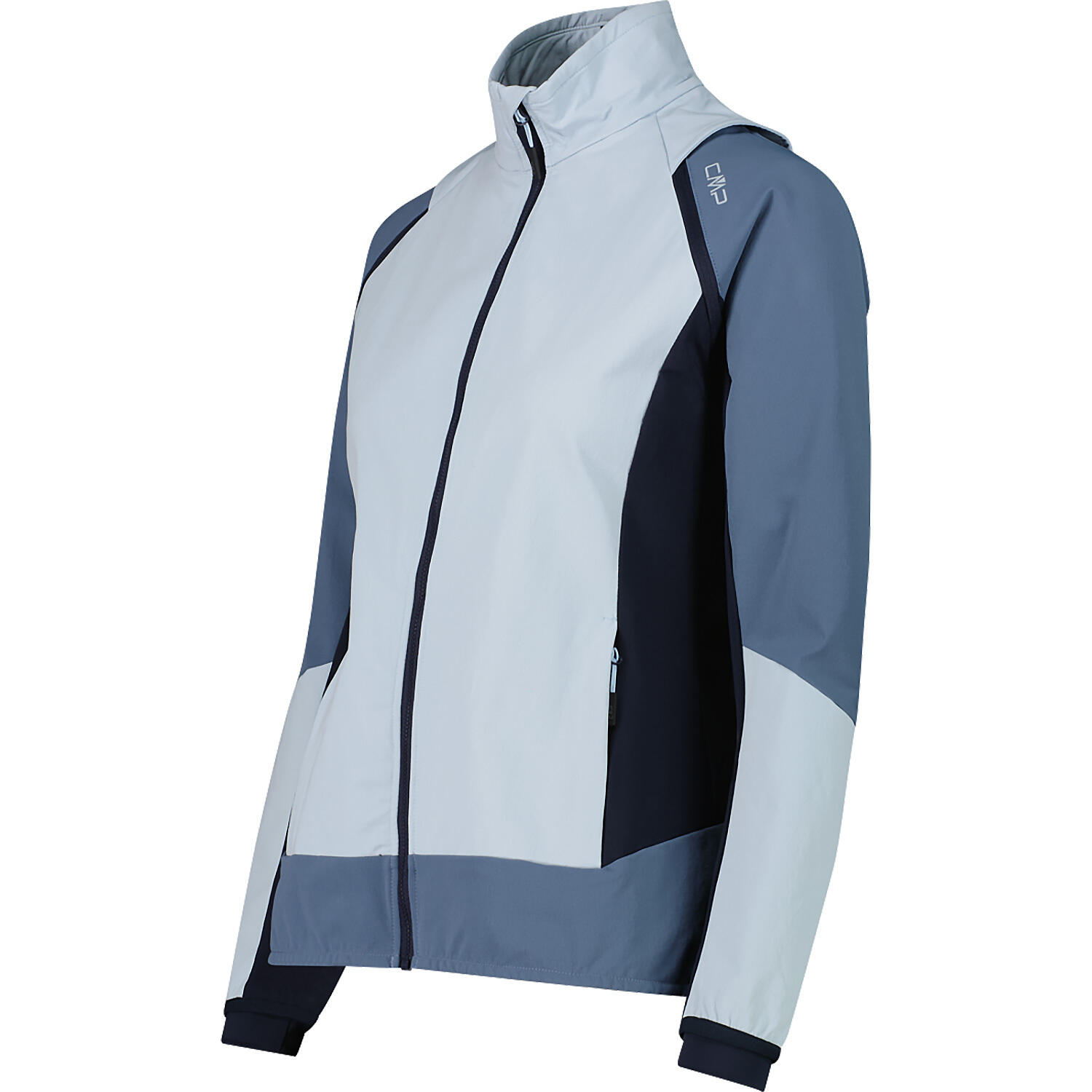 Damen Funktionsjacke WOMAN JACKET HYBRID WITH DETACHABLE 3/7