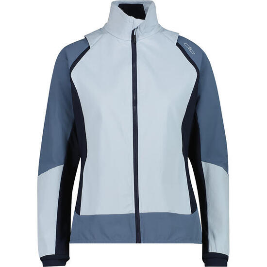 Damen Funktionsjacke WOMAN JACKET HYBRID WITH DETACHABLE