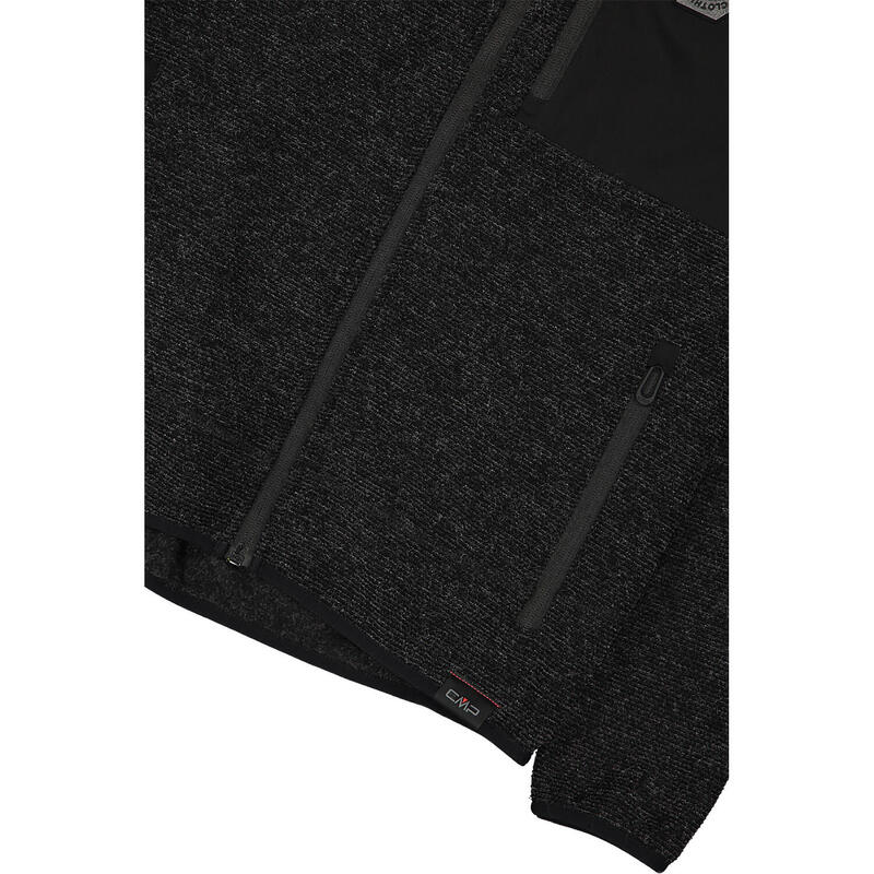 Bluza polar bărbați CMP 35H3907 Melange tricotată