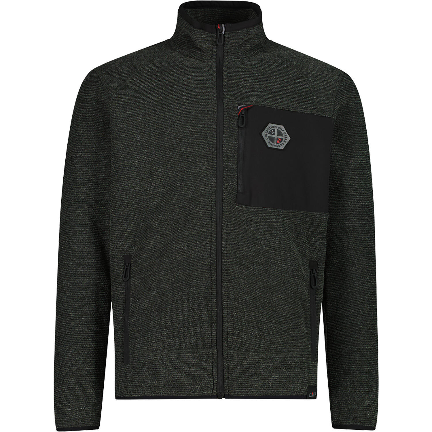 Bluza polar bărbați CMP 35H3907 Melange tricotată