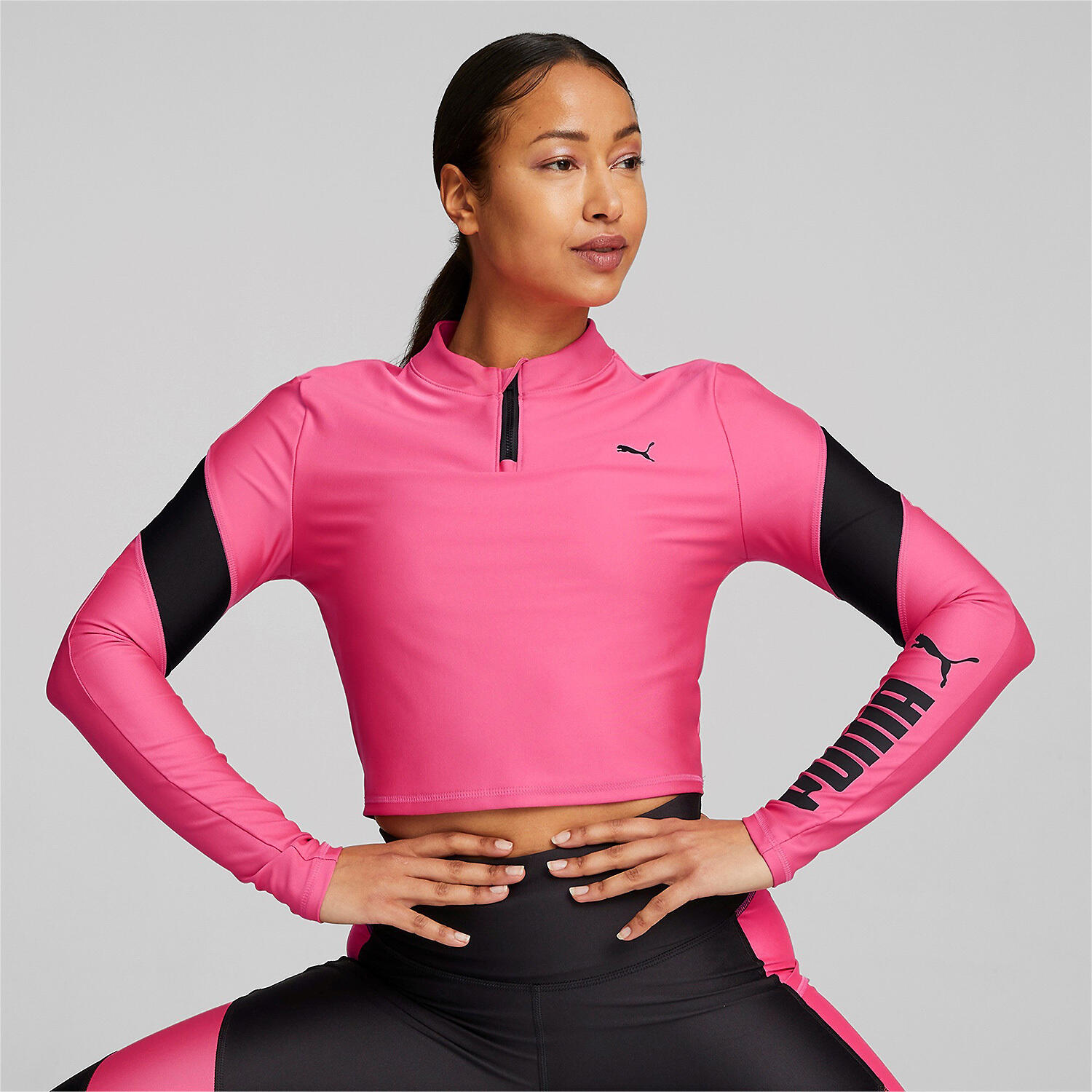 Sporthose lang W  FIT EVERSCULPT 1/4 ZIP 3/7