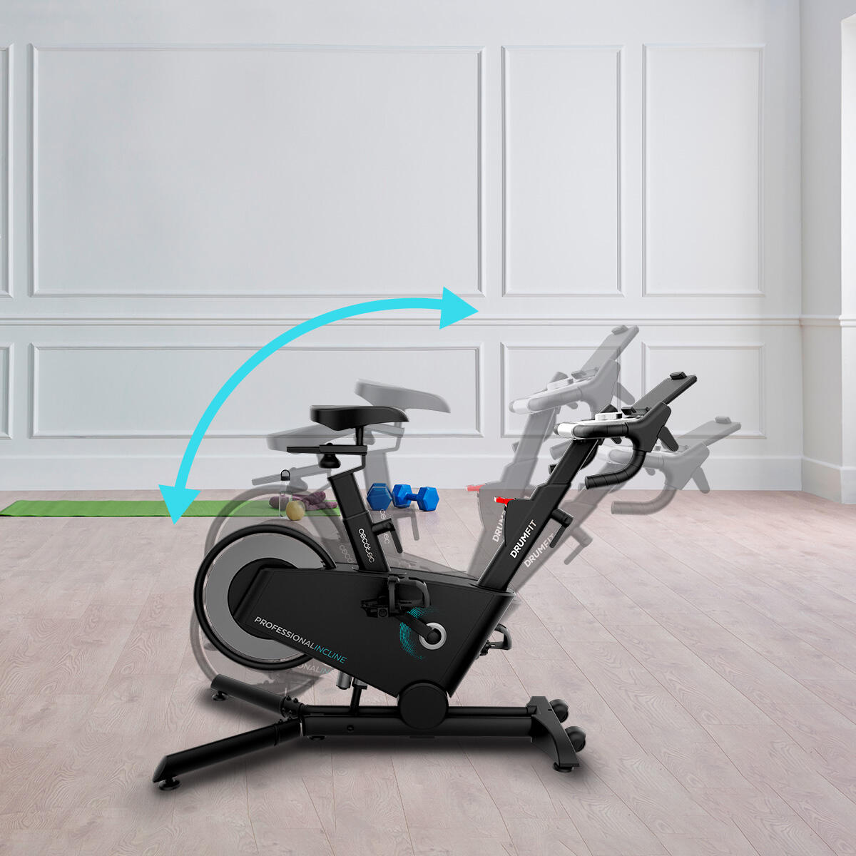 Cecotec Cyclette DrumFit Indoor Professional Incline 7/7