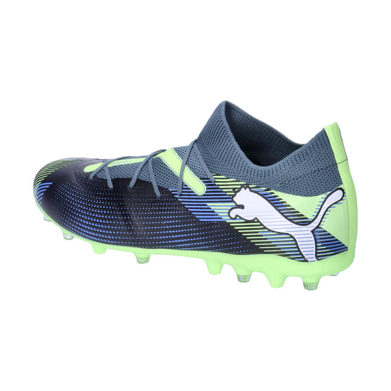 FUTURE 7 MATCH MG Kopačky PUMA Gray Skies White Fizzy Apple Yellow