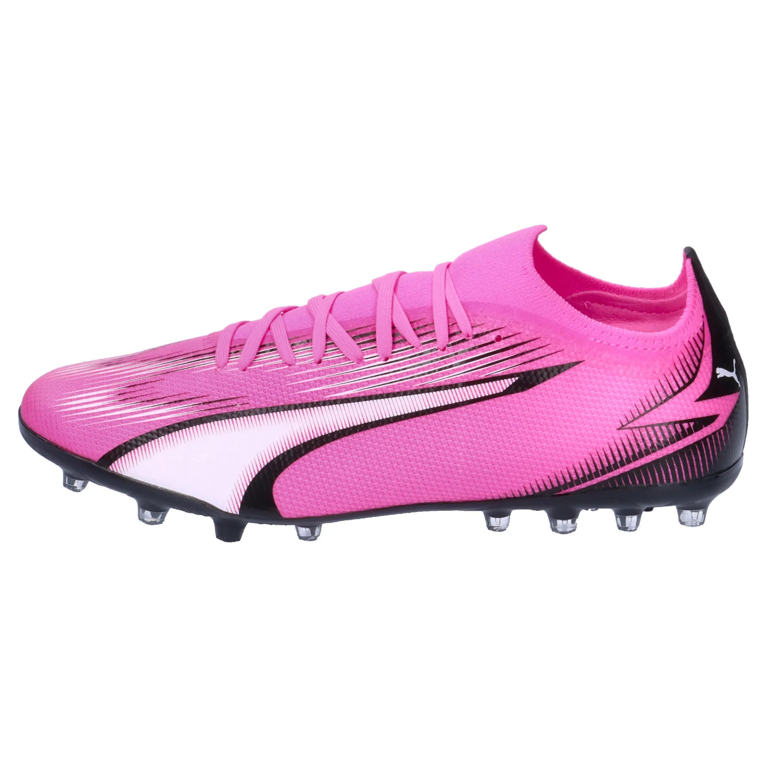 PUMA Puma Ultra Match MG Rosa Bianco Scarpe da calcio 10/15