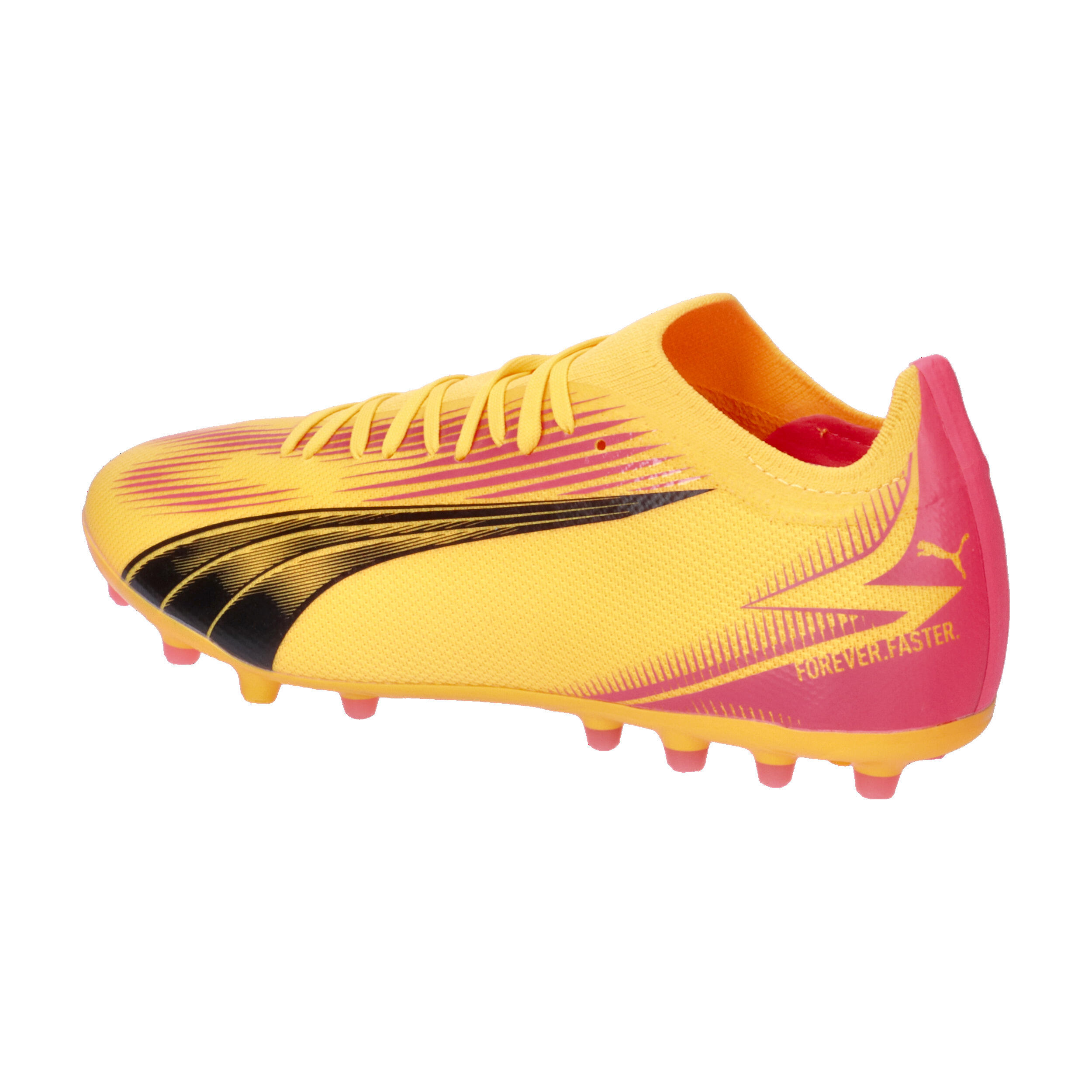Botas de Futebol Masculinas Puma Ultra Match MG Laranja 11/15