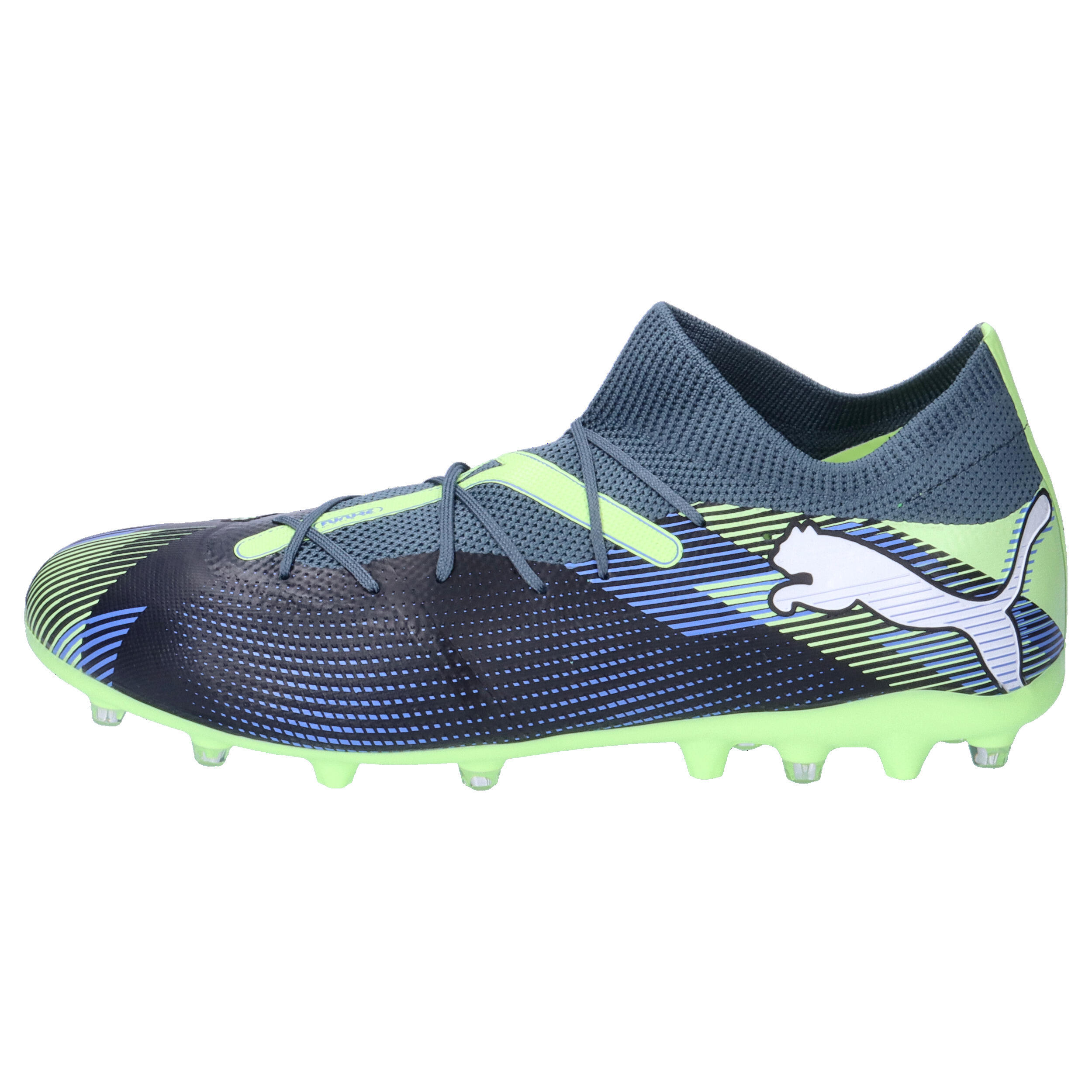 Scarpe da calcio a tacchetti da uomo Puma Future 7 match mg nere 2/7