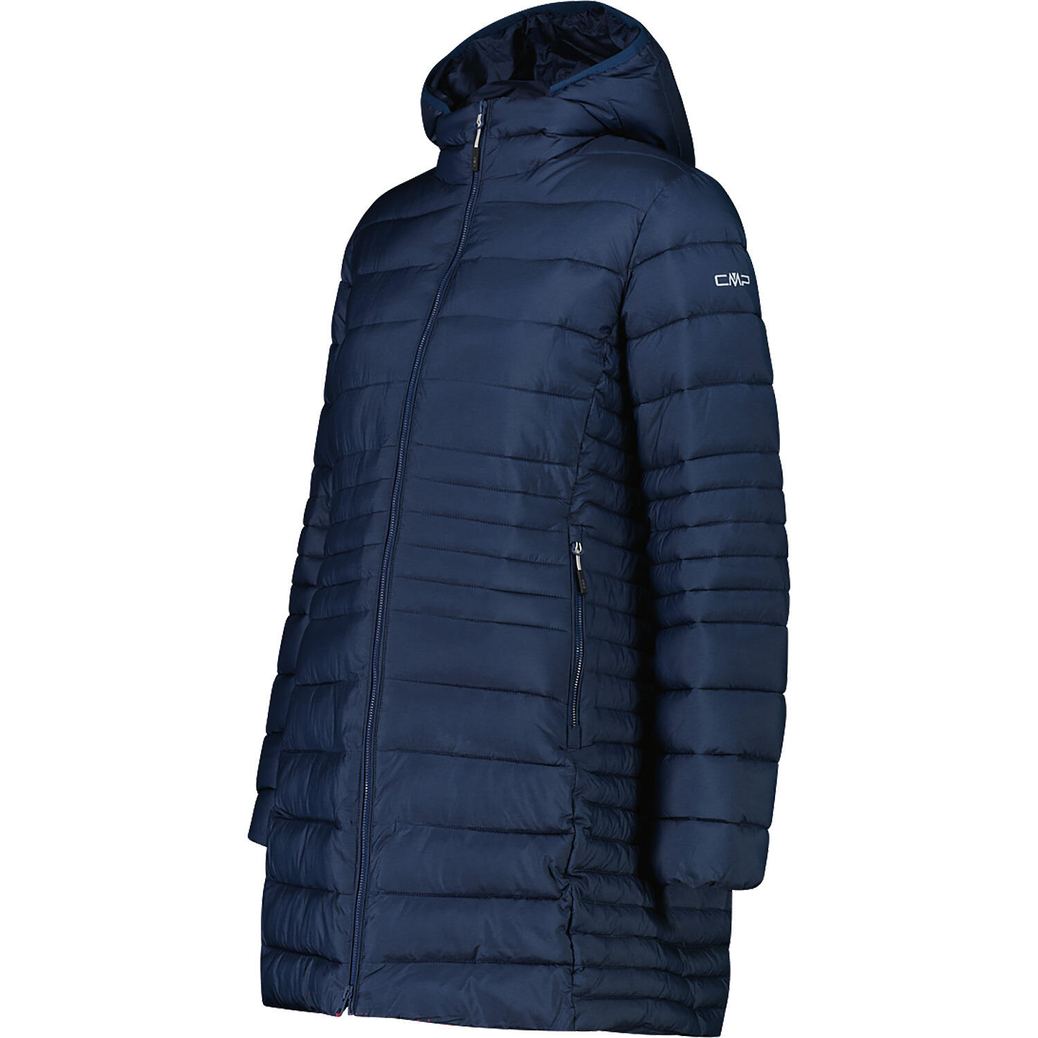 Doudoune long à capuche zippée Sorona Aura femme CMP 3/5