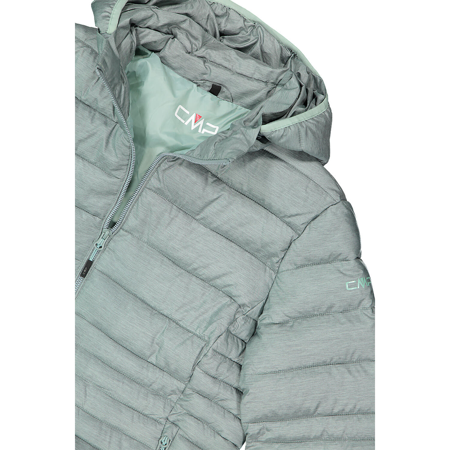 Doudoune long à capuche zippée Sorona Aura femme CMP 4/5