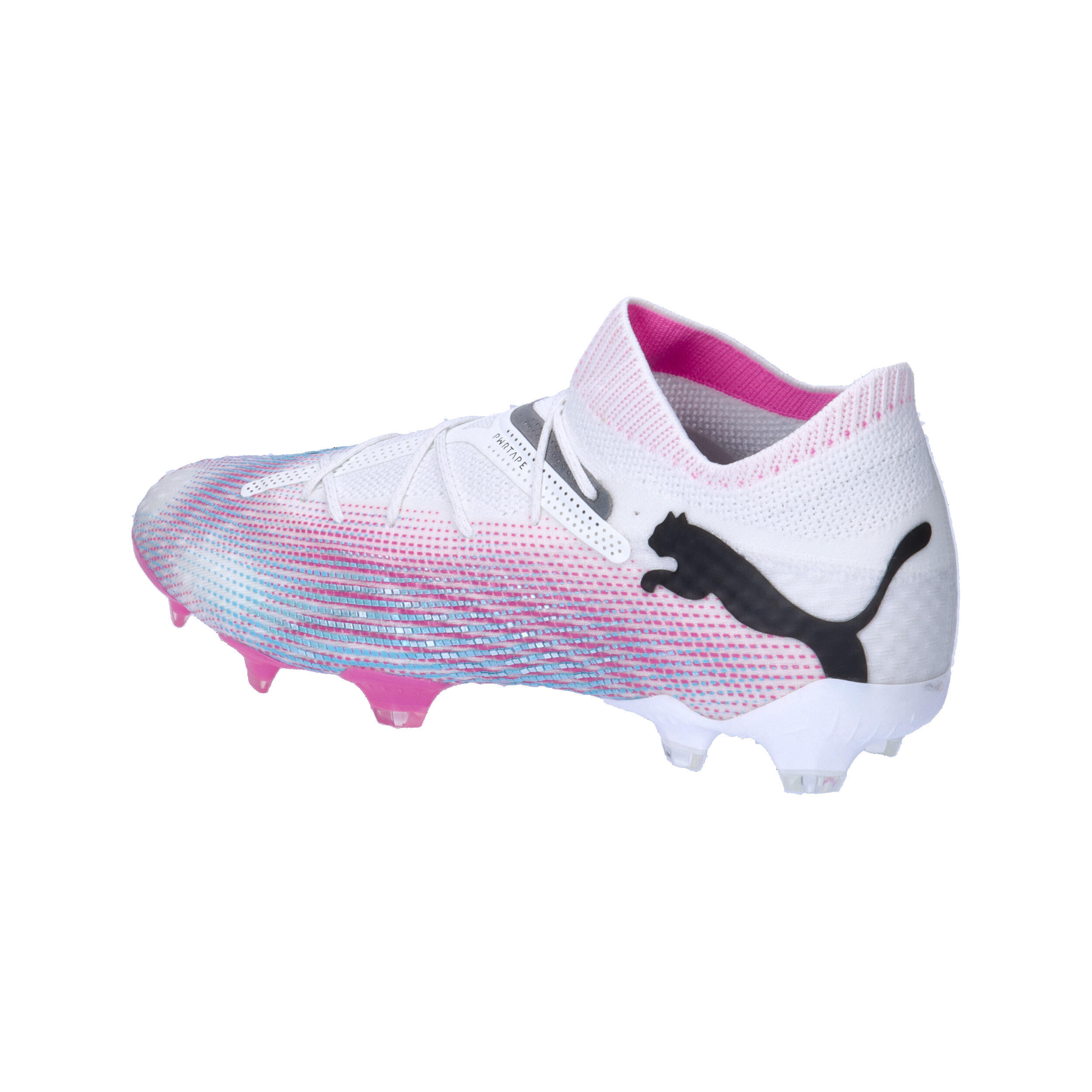 Scarpe da calcio FUTURE 7 ULTIMATE FG/AG PUMA White Black Poison Pink 3/7