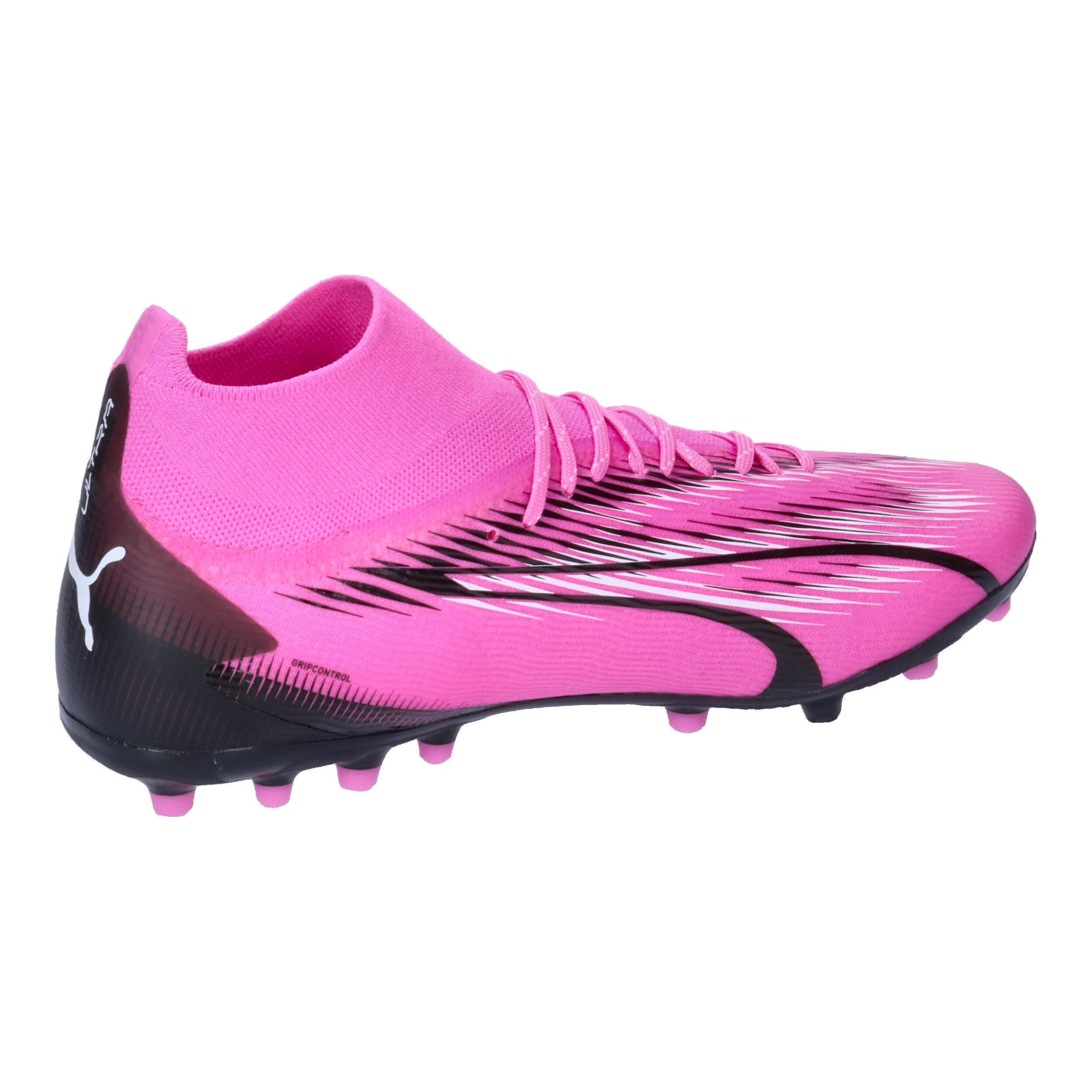 Scarpe da calcio ULTRA PRO MG PUMA Poison Pink White Black 7/7