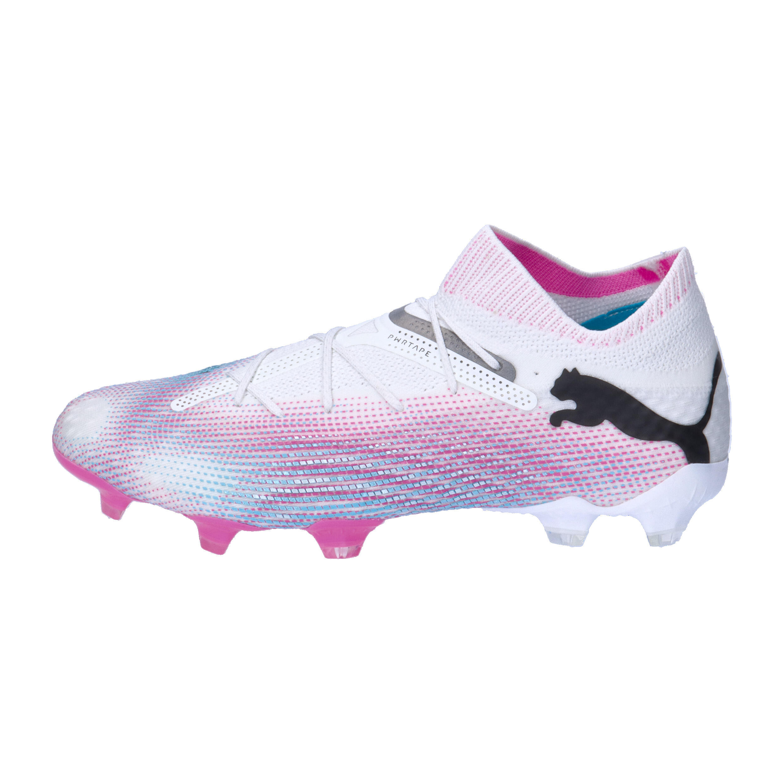Scarpe da calcio FUTURE 7 ULTIMATE FG/AG PUMA White Black Poison Pink 2/7