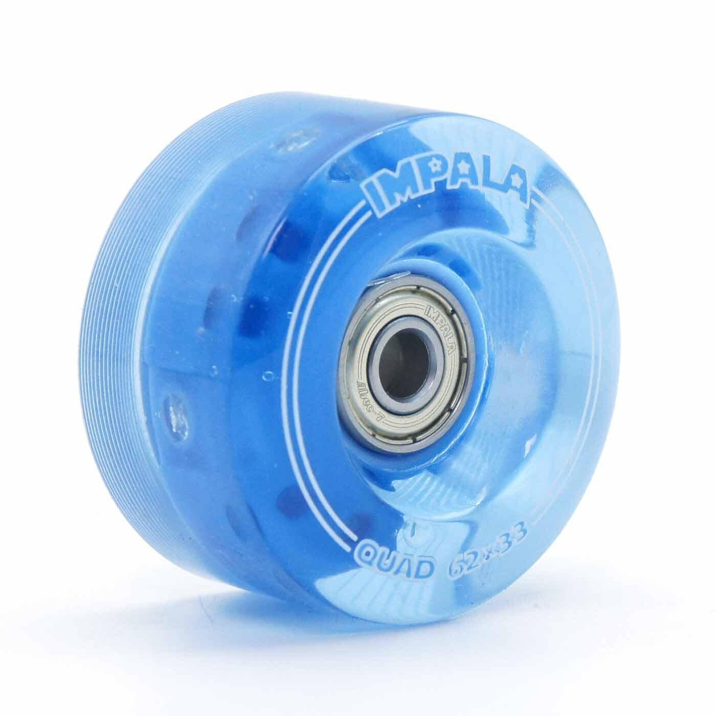 Impala Light Up Quad Wheel 4pk - Blue 3/5