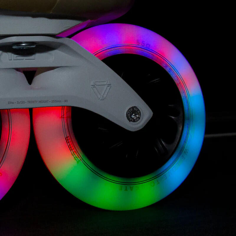 POWERSLIDE Roue NEONS 125mm / 85A Multicolor [x6] 3/4