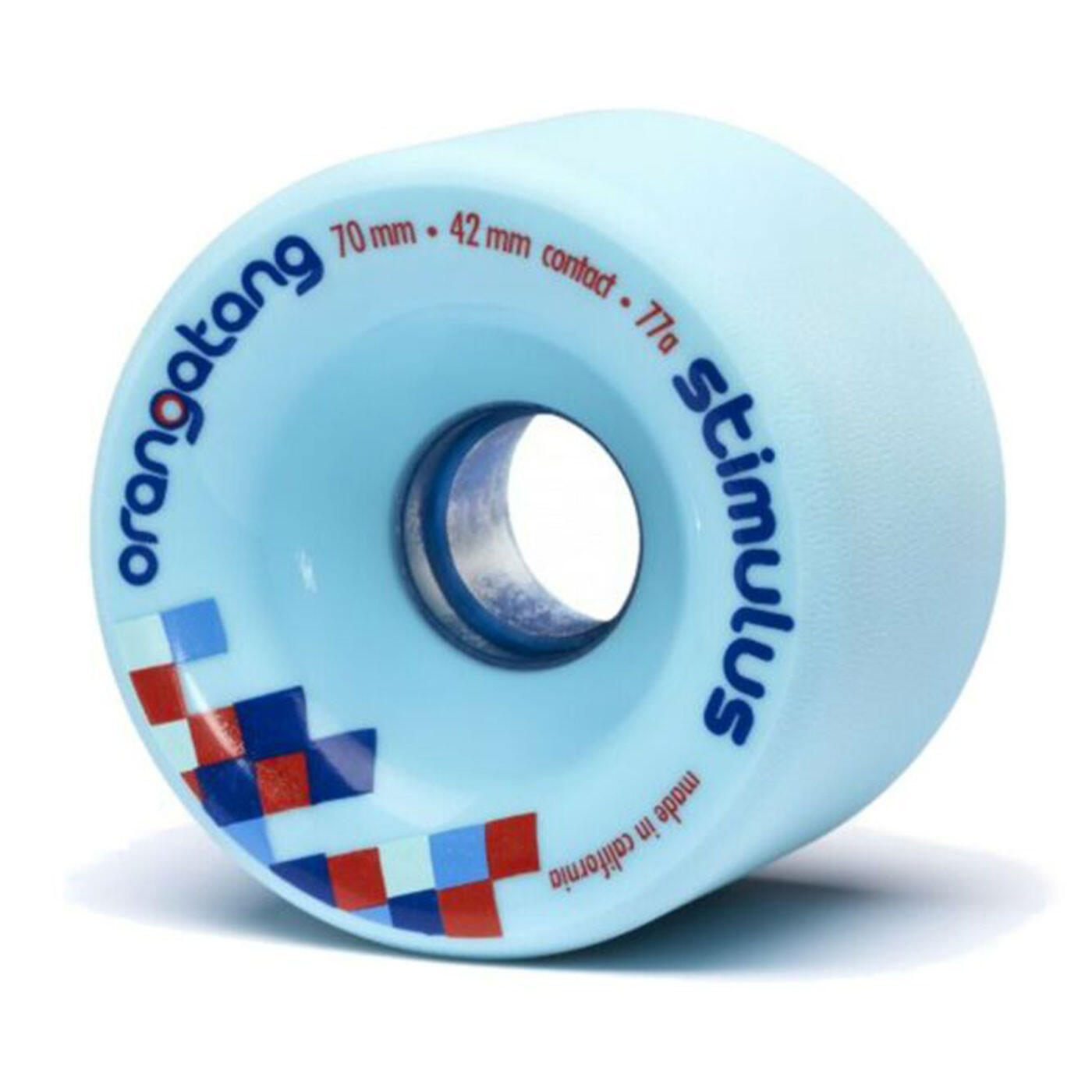 Skateboard-Rollen - Stimulus - 70 mm 77a - Orangatang Wheels 3/4