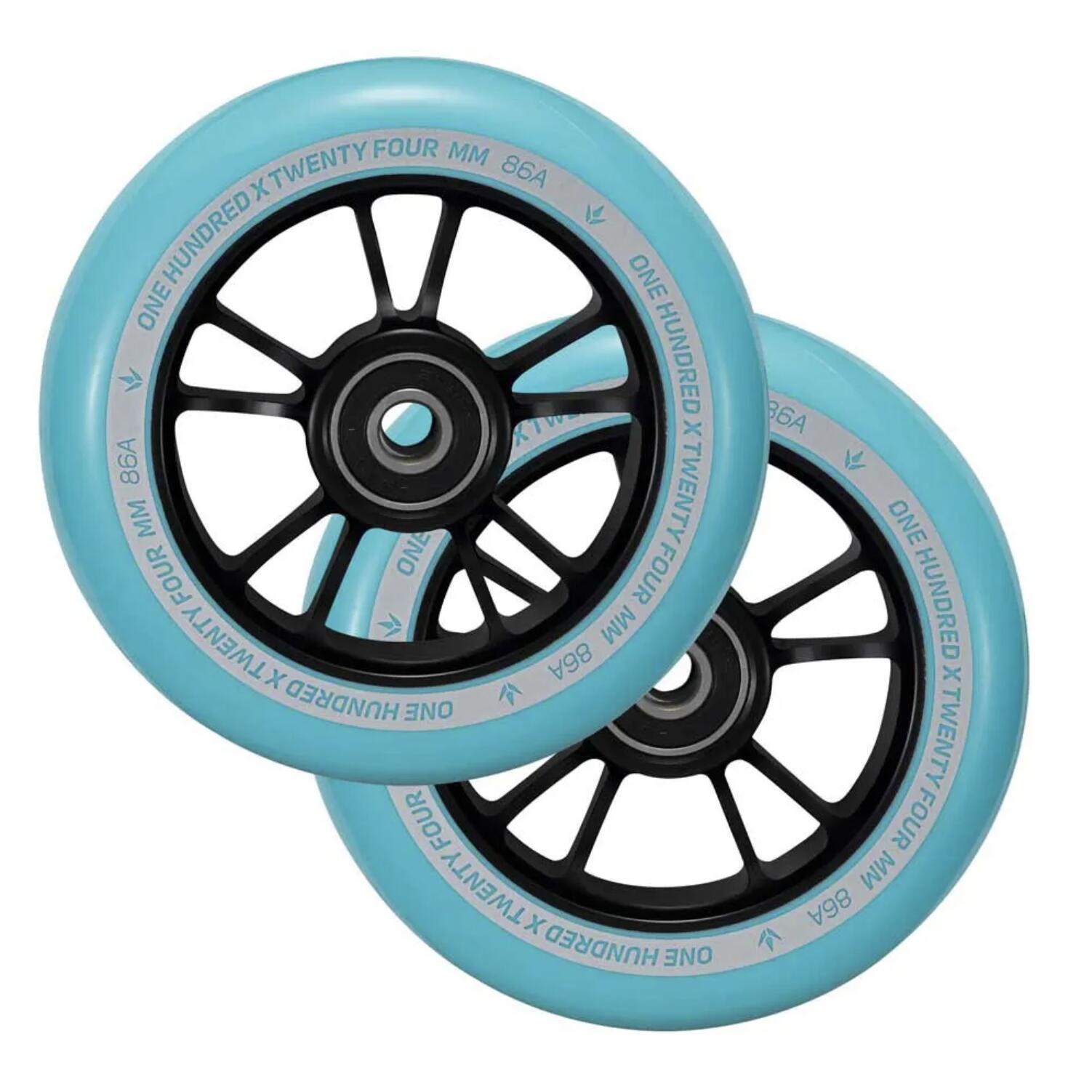 Stunt Scooter Rolle 10 Spokes 100mm 3/4