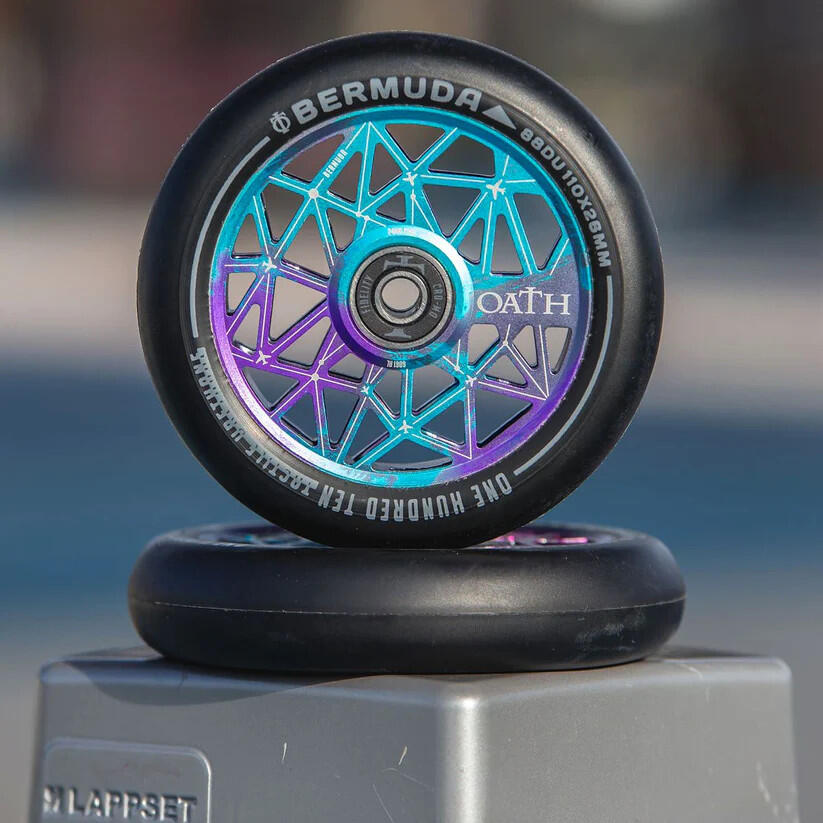 OATH Roue Bermuda Bleu Violet Titanium [x2] 5/6