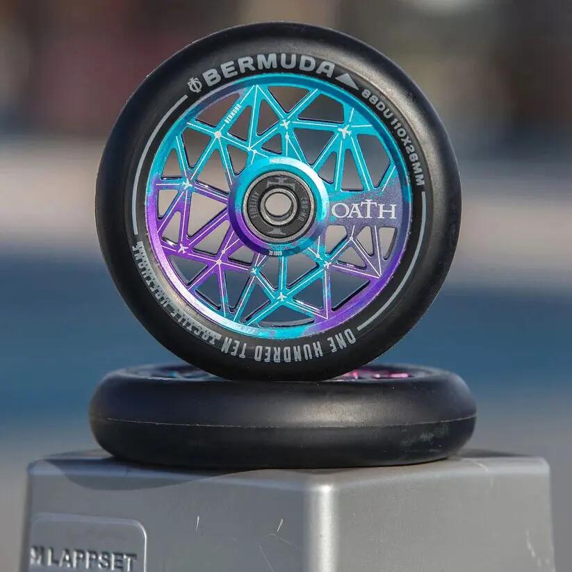 OATH Roue Bermuda Bleu Violet Titanium [x2] 5/6