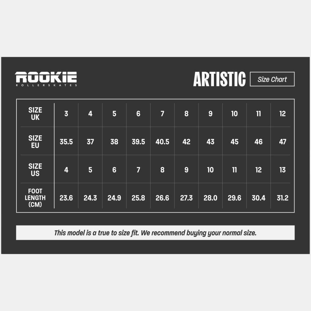 ROOKIE Roller Quad Artistic Noir 5/6